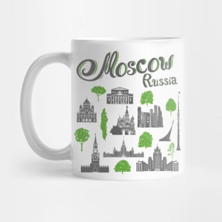 Moscow architecture Mug